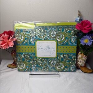 NWT Vera Bradley Peacock File Folders Retired Pattern